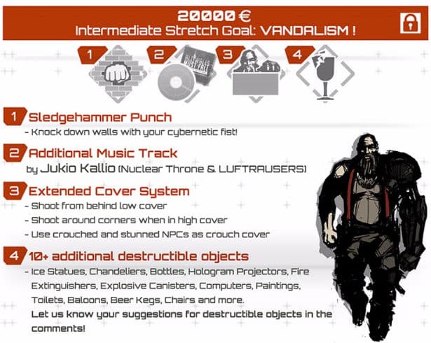 all walls must fall vandalism stretch goal