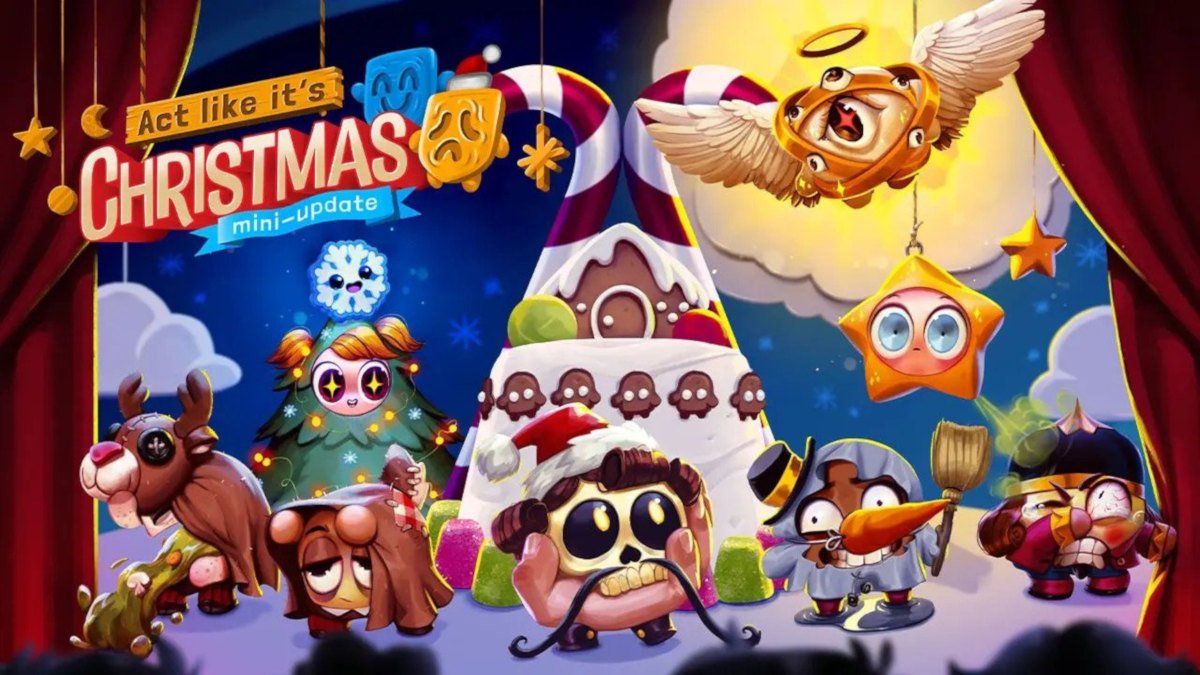 move or die adds a christmas mini-update for the game on linux mac windows pc