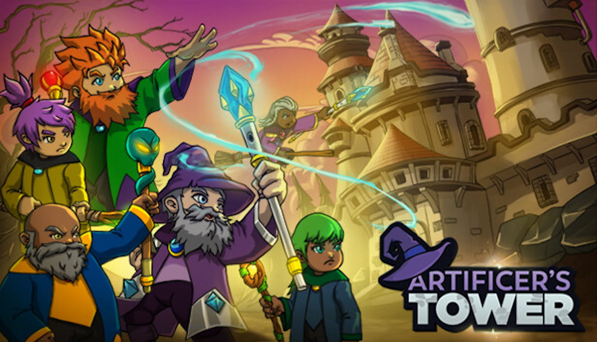 artificer’s tower blends colony sim and resource management game for linux and steam deck, with windows pc in the demo