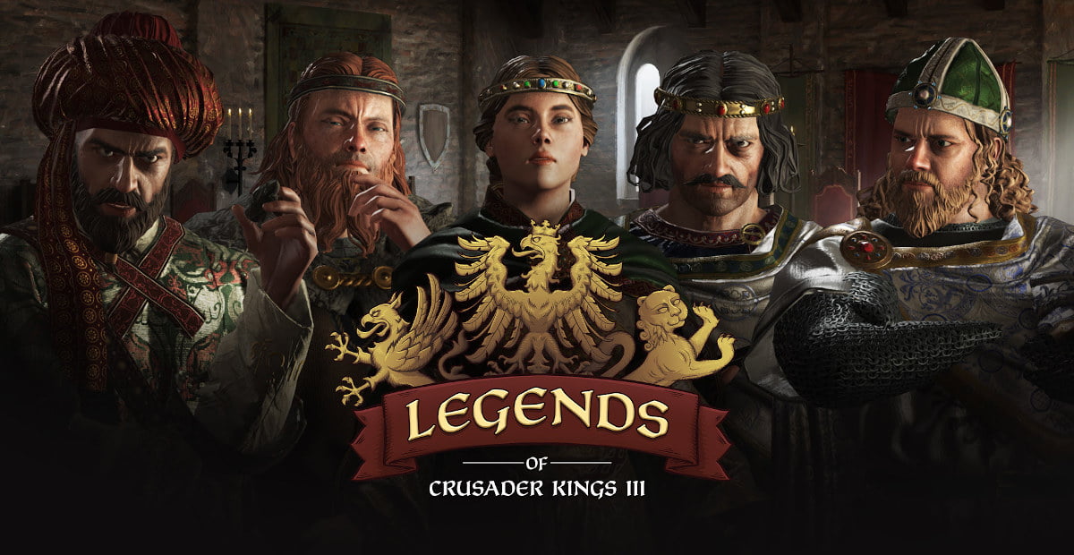 legends of crusader kings iii game update is due to welcome new players on linux steam deck mac and windows pc