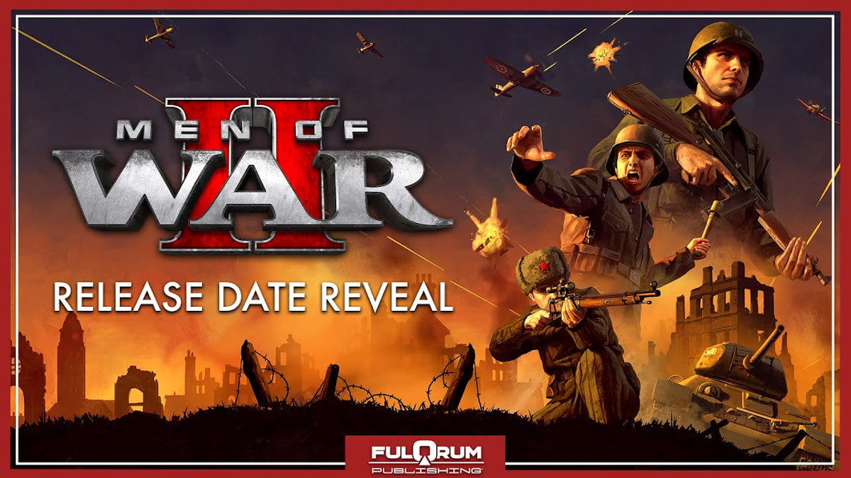 men of war ii wwii real-time strategy game now has a release date for linux and windows pc