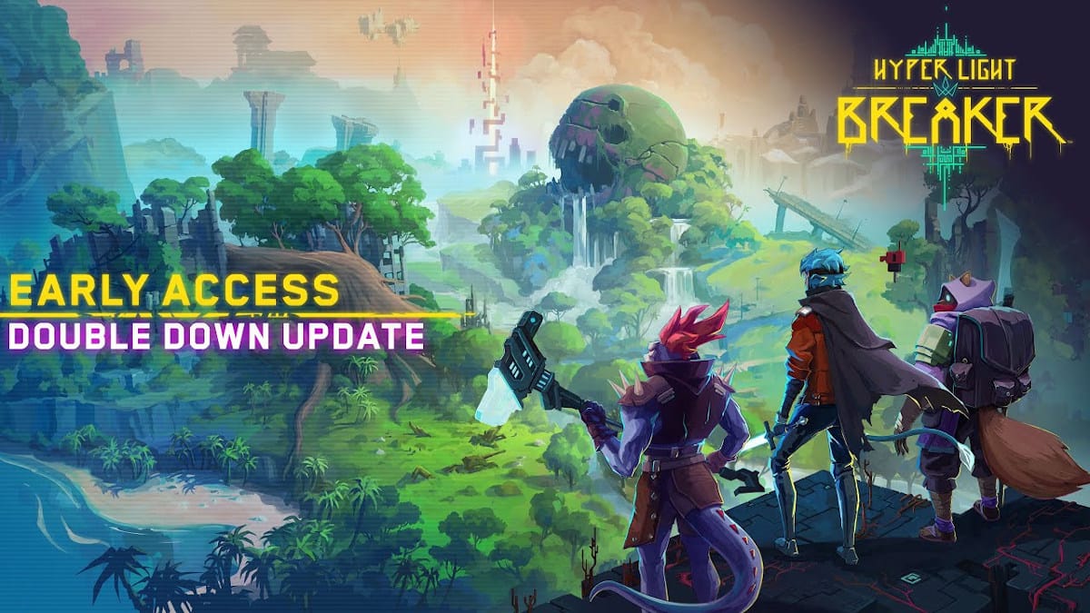 double down update has launched for hyper light breaker with fresh adventure to the open-world roguelike game on steam deck linux and windows pc