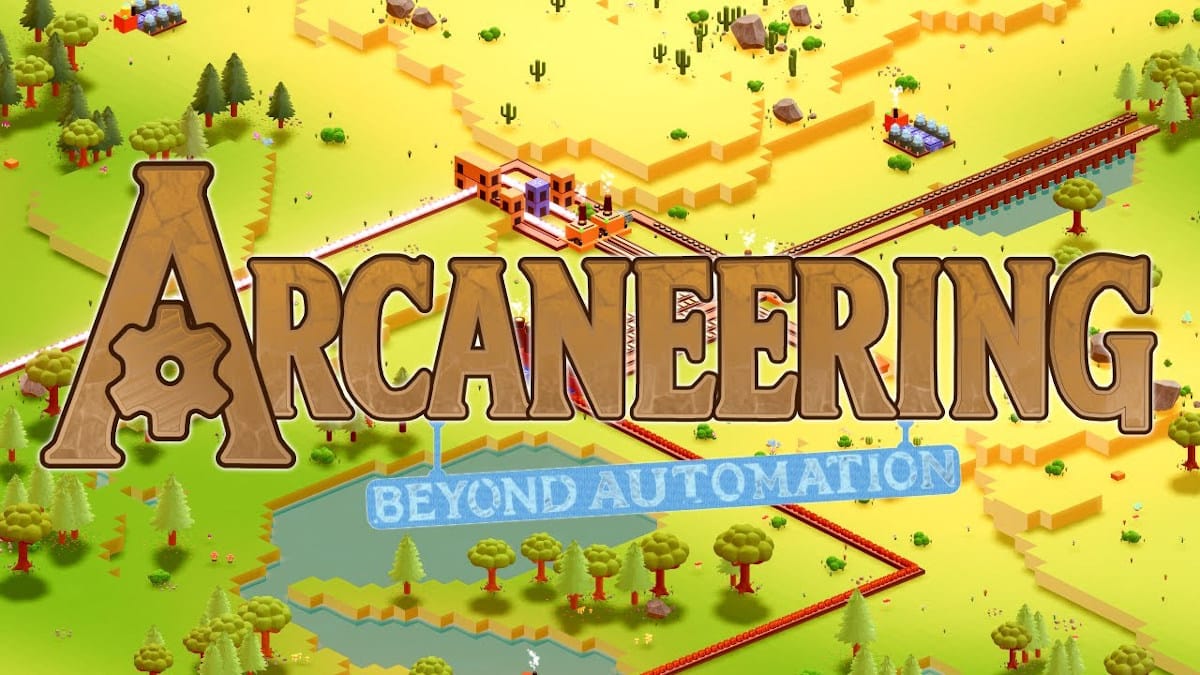 arcaneering beyond automation is an innovative factory automation adventure game bringing its magical test to both linux and windows pc