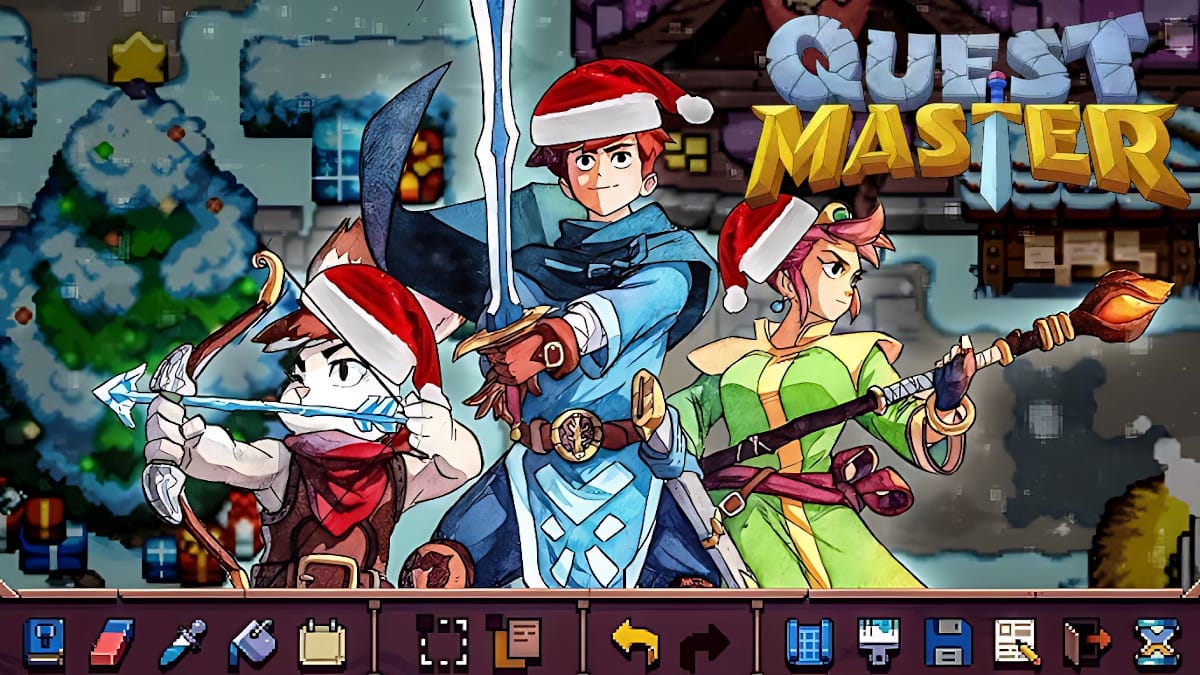 bow and arrow update is out now for quest master dungeon maker game on steam deck linux mac and windows pc