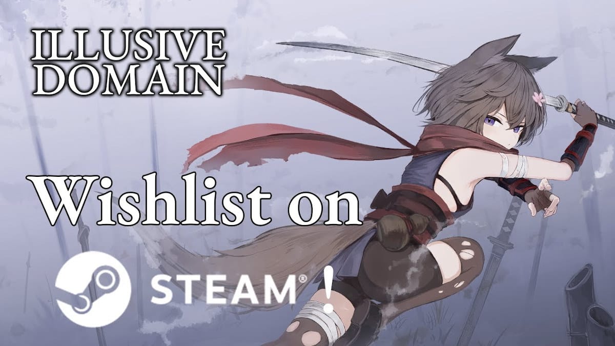illusive domain is an anime-styled boss-rush action game built for steam deck linux and windows pc