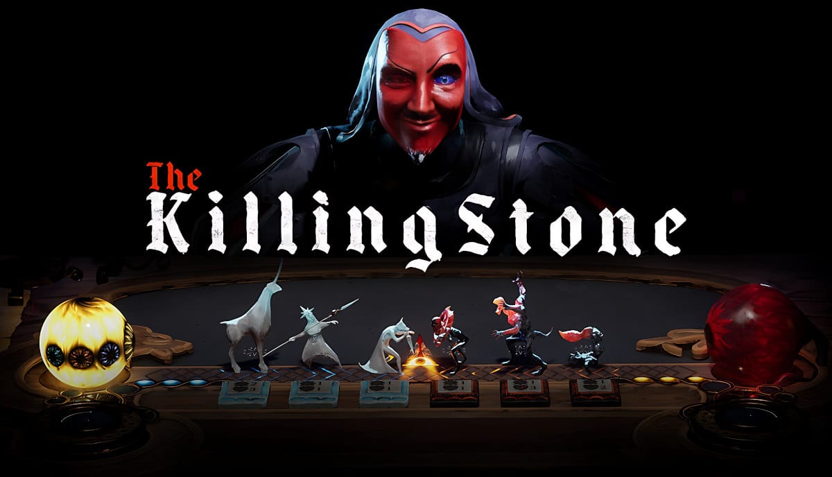 the killing stone is a single-player horror deckbuilder game creeping onto linux and steam deck through windows pc