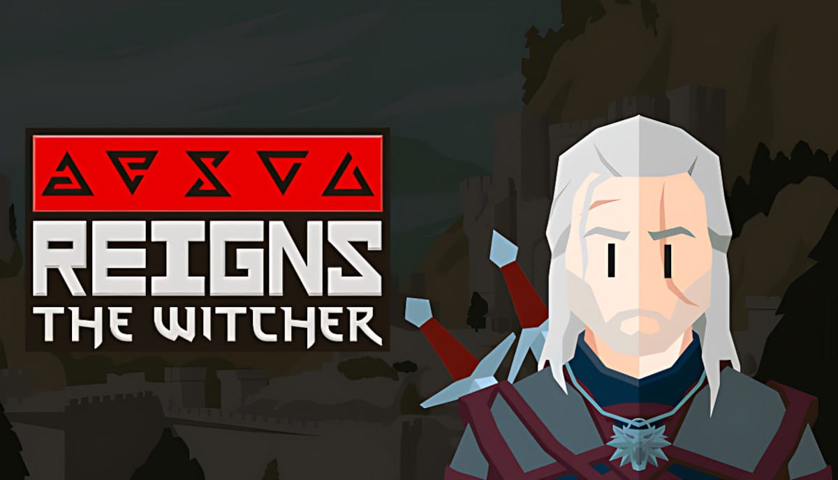 reigns: the witcher launches you into choice-driven adventure game due to reshape geralt’s legend on steam deck and linux via windows pc
