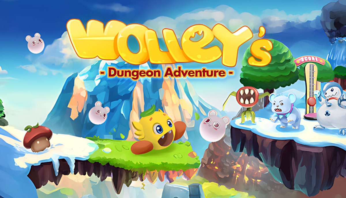 wolley’s dungeon adventure charming 3d platformer puzzle game lets linux players jump in the demo via windows pc