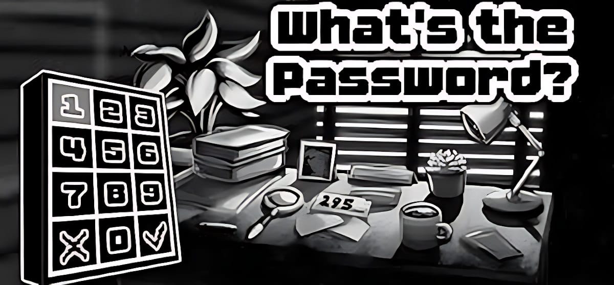what’s the password? is a clever minimalist puzzle game as you crack tricky 4 digit codes across linux pc mac and windows
