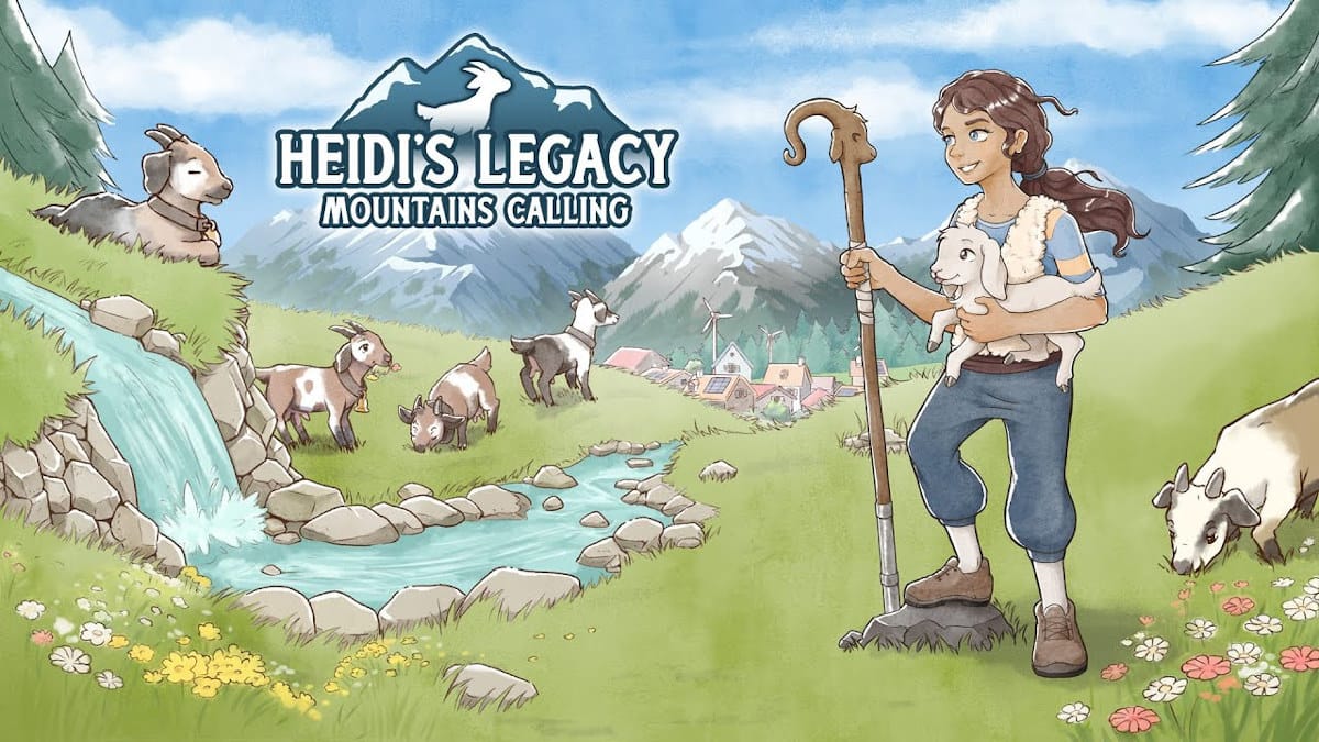 heidi's legacy: mountains calling narrative sim game is bringing its warm goat-filled mountain life to linux mac and windows